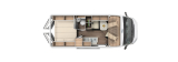 Carado Campervan 600 Edition 15 layout