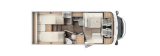 Carado I447 mit Einzelbetten und Garage Edition 15 2023 layout