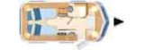 Eriba Troll 542 Edition Legend mit Einzelbetten layout