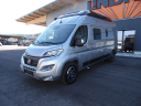 Hymercar Grand Canyon mit Heckquerbett und Schlafdach