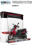LIGERO III variables Trägersystem für Reisemobile Motorradbühne 130kg
