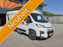 Hymercar Redwood Trail 600 mit Heckquerbett mit Aufstelldach
