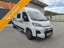 Hymercar Redwood Trail 601 Variobad mit Heckquerbett