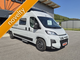 Hymercar Redwood Trail 600 mit Heckquerbett mit Aufstelldach
