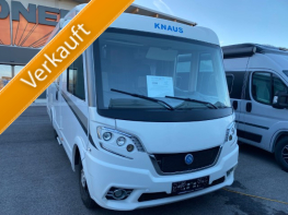 Knaus Van I580 mit Heckeinzelbett quer und Garage