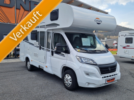 Carado A132 mit Heckquerbett und Garage