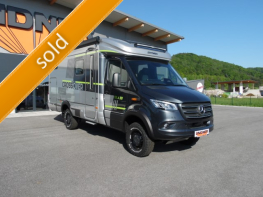 Hymer MLT 570 Crossover Allrad mit Einzelbetten und Garage