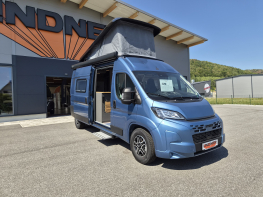 Hymercar Redwod Sport 600 mit Heckquerbett und Aufstelldach