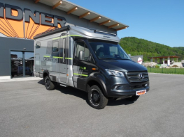 Hymer MLT 570 Crossover Allrad mit Einzelbetten und Garage