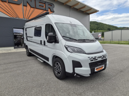 Hymercar Redwood Trail 601 Variobad mit Heckquerbett
