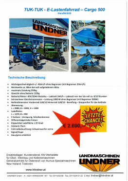 E-Lastenrad  -  Cargo 500